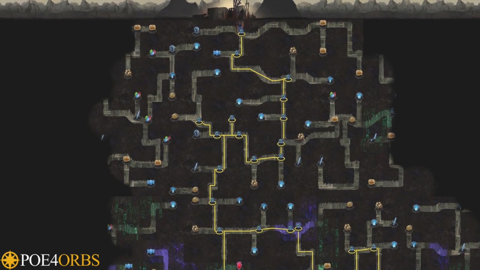 Path of Exile - Delve Infinite Dungeon
